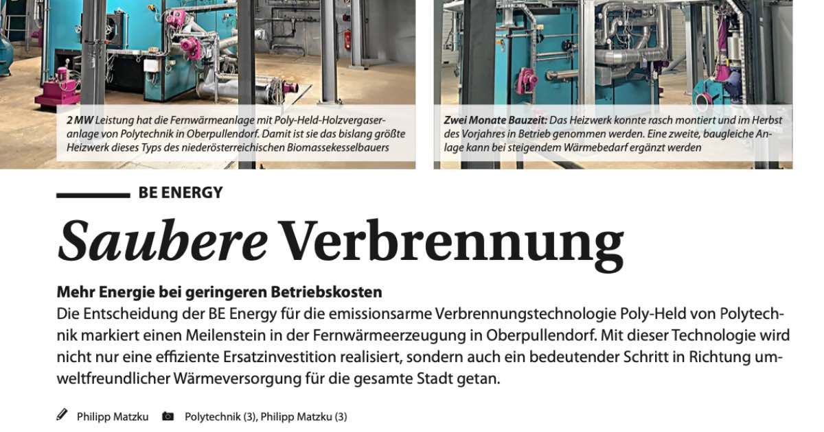 Zwei Abschnitte industrieller Heiztechnik mit Rohrleitungen, Pumpen und Metallrahmen in einer Biomasseheizanlage.