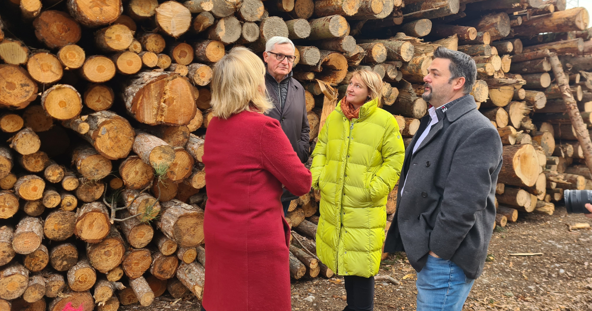 Besuch Krismer Gewessler Ternitz